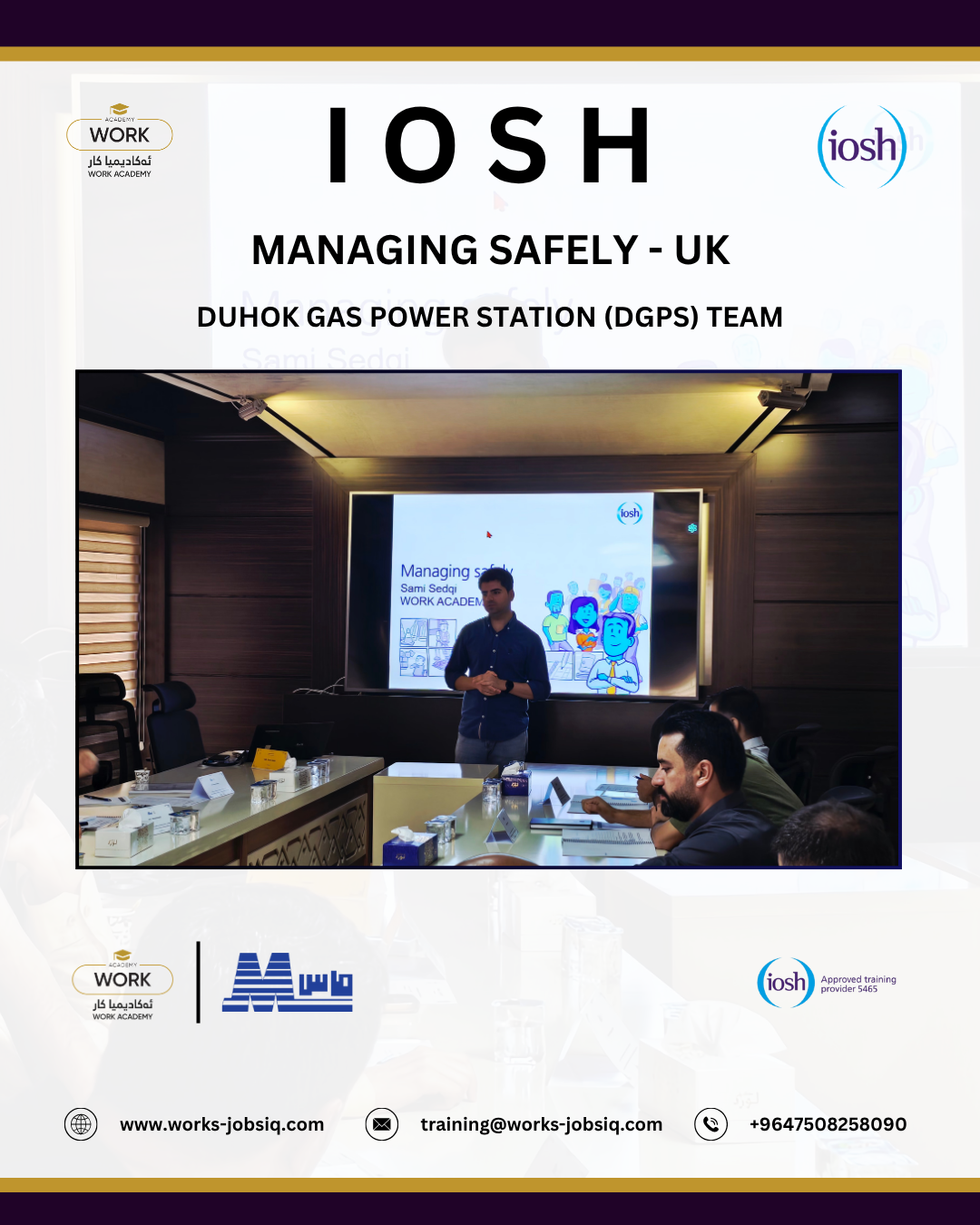 IOSH Managing Safely Training